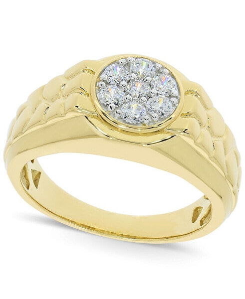 Men's Diamond Ring (1/2 ct. t.w.) in 10K Gold