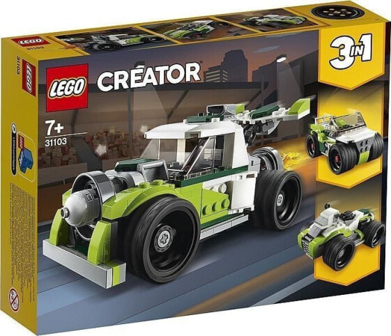 Конструктор пластиковый Lego Creator Грузовик-ракета (31103)