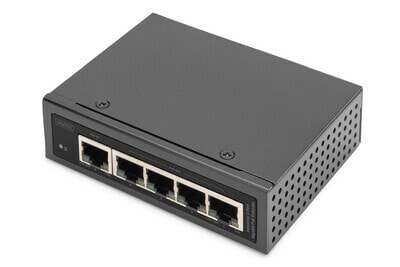 DIGITUS Industrial 5-Port Gigabit PoE Extender