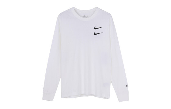 Nike 双钩圆领长袖T恤 男款 白色 / Футболка Nike T CK2260-100
