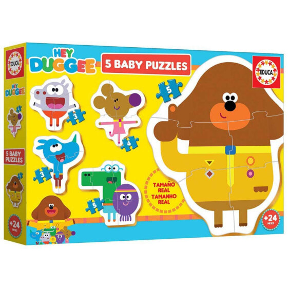 EDUCA BORRAS Babys Hey Duggee Wooden Puzzle