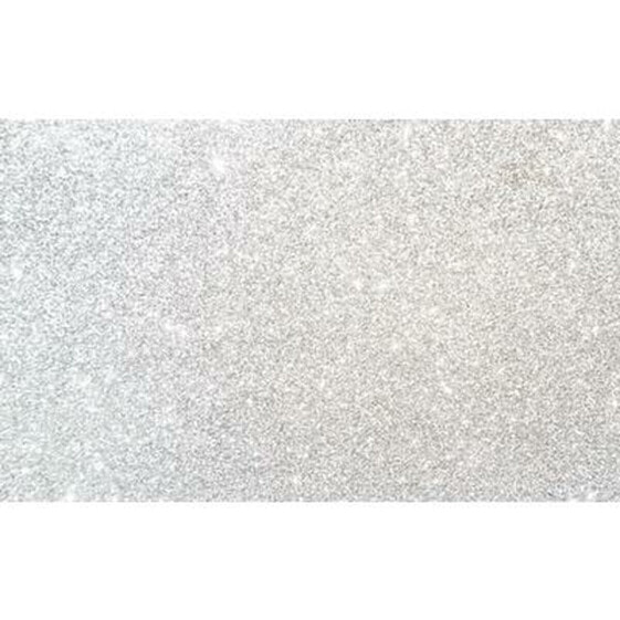 Резина Eva Fama Glitter 10 Листья Белый 50 x 70 cm