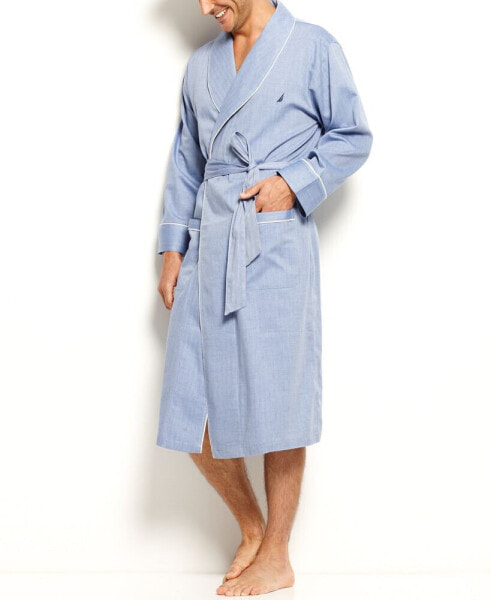 Халат Nautica Woven Shawl Collar Robe