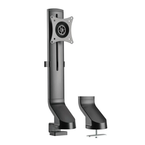 Tripp DDR1732SC Single-Display Monitor Arm with Desk Clamp and Grommet - Height Adjustable - 17” to 32” Monitors - Clamp/Bolt-through - 8 kg - 43.2 cm (17") - 81.3 cm (32") - 100 x 100 mm - Black