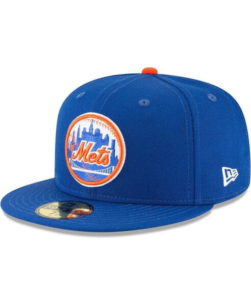 Men's Blue New York Mets Cooperstown Collection Wool 59FIFTY Fitted Hat