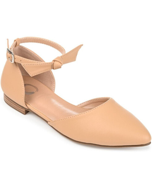 Women's Vielo Bow Ankle Strap Flats