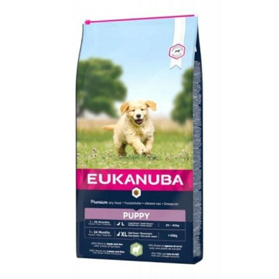 Сухой корм Eukanuba Puppy Щенок / Юниор с ягненком и рисом 12 кг