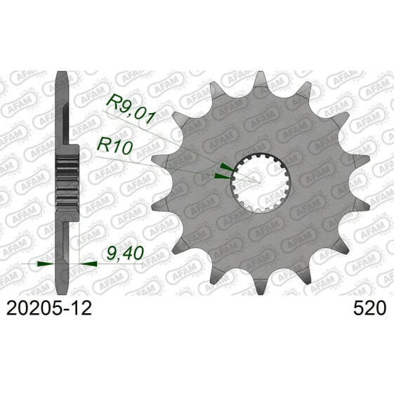 AFAM 20205 Front Sprocket