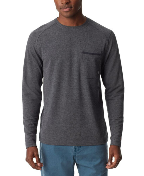 Men's Long-Sleeve Ribbed T-Shirt