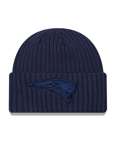 Men's Navy New England Patriots Color Pack Cuffed Knit Hat
