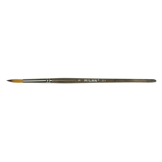 MILAN Round Synthetic Bristle Paintbrush Series 311 No. 8
