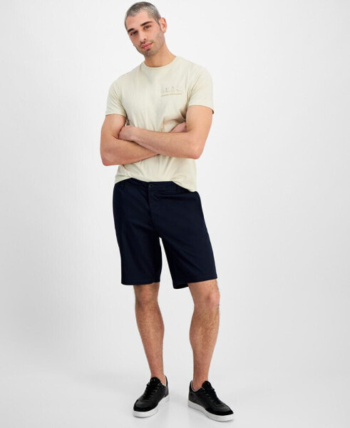 Men's Regular-Fit Stretch 9" Bermuda Shorts