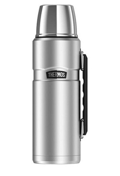 Style Thermos for beverages with handle - stainless 1.2 l