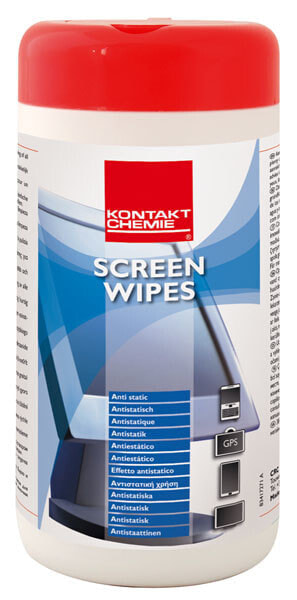 Чистящие салфетки для экранов CRC Kontaktchemie Screen Wipes 31980