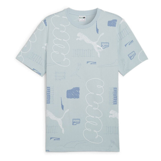 PUMA SELECT Classics Brand Love Aop short sleeve T-shirt