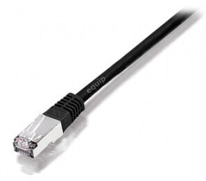 Equip Cat.6A Platinum S/FTP Patch Cable - 3.0m - Black - 3 m - Cat6a - S/FTP (S-STP) - RJ-45 - RJ-45