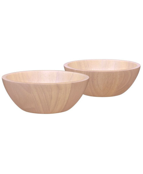 Hammock Wood Set of 2 Small Bowls