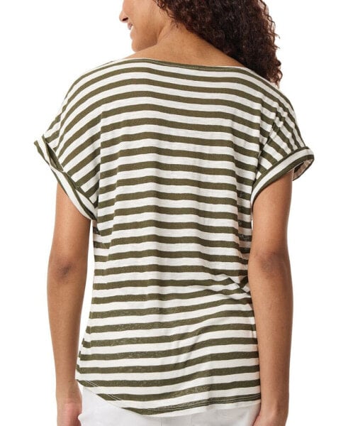 Women's Sedona Striped Drop-Shoulder