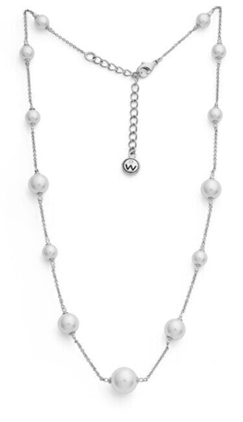 Lovely necklace with Oceanides Silky Pearls 12308