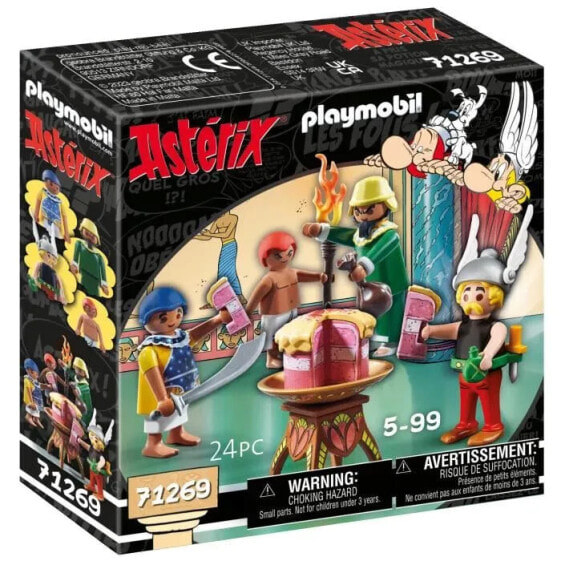 Игровой набор Playmobil 71269 Asterix: Amonbofis and the Poisoned Cake (Астерикс: Амонбофис и отравленный торт)