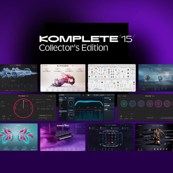 Native Instruments Komplete 15 Collectors Edition Boxed