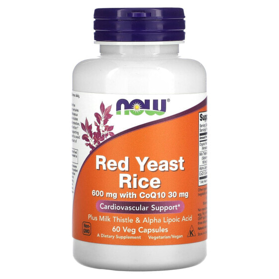 Red Yeast Rice, 60 Veg Capsules
