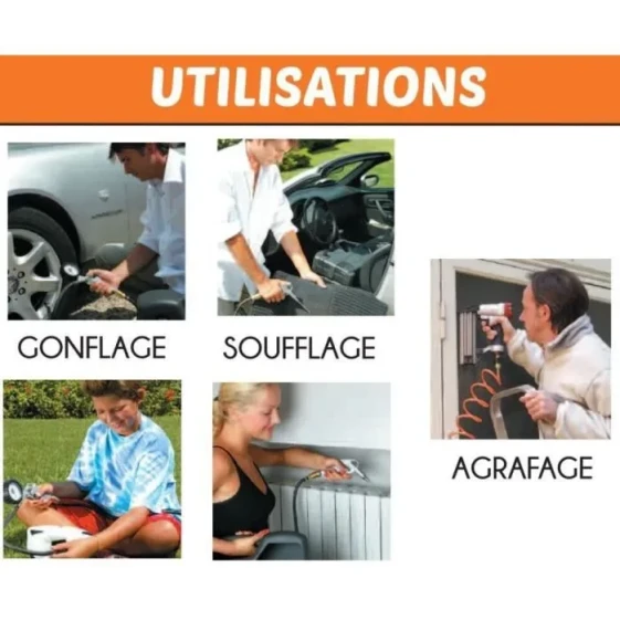 Компрессор безмасляный FERRUA Idy 15 H 1100 Вт