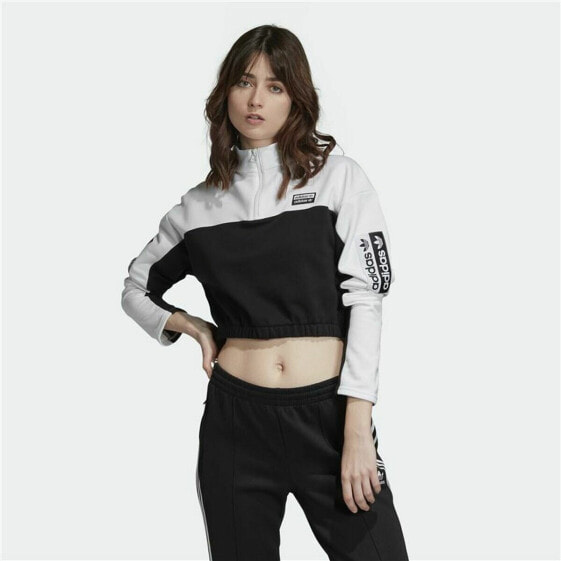 Футболка с коротким рукавом женская Adidas Cropped Белый