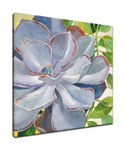 'Botanical Bliss III' Floral Canvas Wall Art, 20x20"