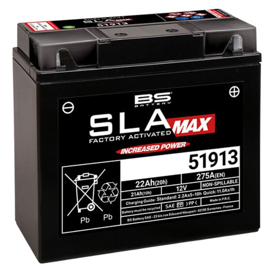 BS BATTERY SLA Max 51913 Battery 12V