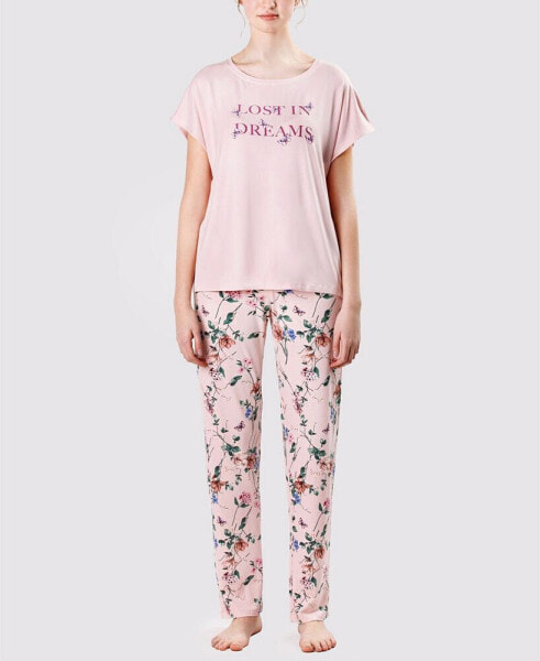 Women's Ultra Soft Lost in Dreams Pajama Set