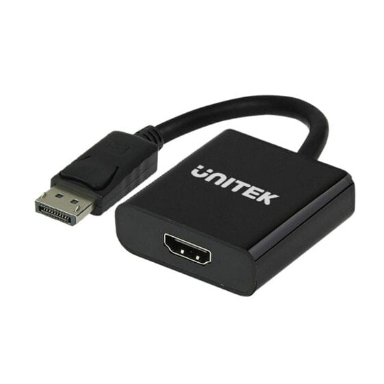 Адаптер для DisplayPort на HDMI Unitek Y-5118DA Чёрный