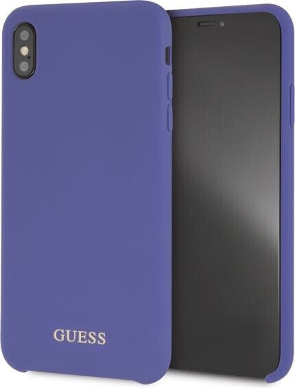 Guess Guess GUHCI65LSGLUV iPhone Xs Max purple /fioletowy hard case Silicone