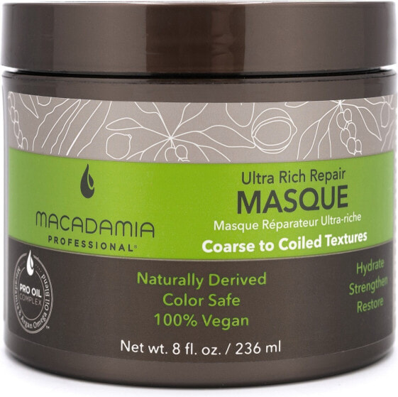 Маска для волос восстанавливающая Macadamia Ultra Rich Moisture Masque 236 мл