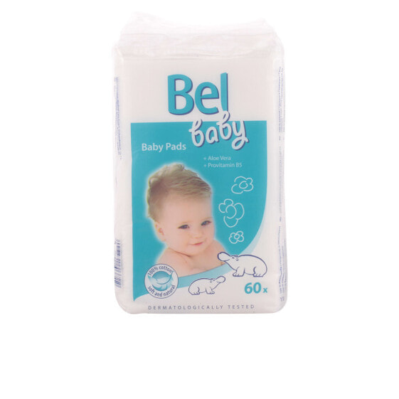 Bel Baby Mai Детские очищающие ватные диски из органического хлопка  60 шт