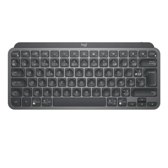 Logitech Wireless Keyboard - MX Keys Mini - GRAPHITE - Kompakt, Bluetooth, Hintergrundbeleuchtung fr MAC, iOS, Windows, Linux, Android
