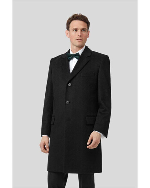 Charles Tyrwhitt Wool & Cashmere-Blend Overcoat Men's