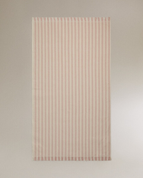Children’s striped beach towel
