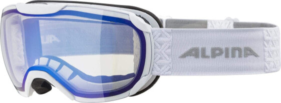ALPINA PHEOS S V - Self-tinting, anti-fog and shatterproof ski goggles with 100% UV protection for adults