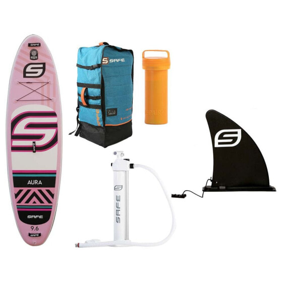 SAFE WATERMAN Aura 9´6´´ Inflatable Paddle Surf Set