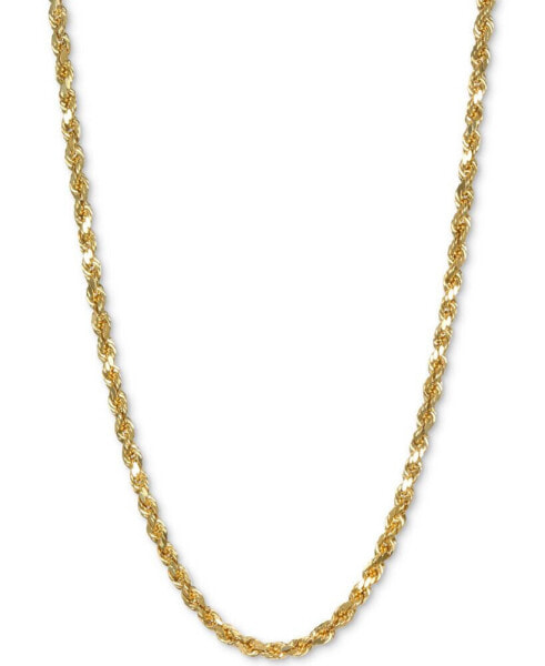 Rope 22" Chain Necklace in 14k Gold