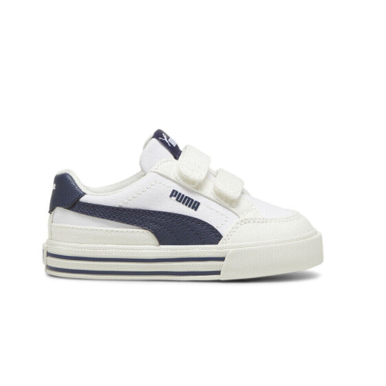 Puma Court Classic Vulc Fs V Slip On Toddler Boys Blue, White Sneakers Casual S