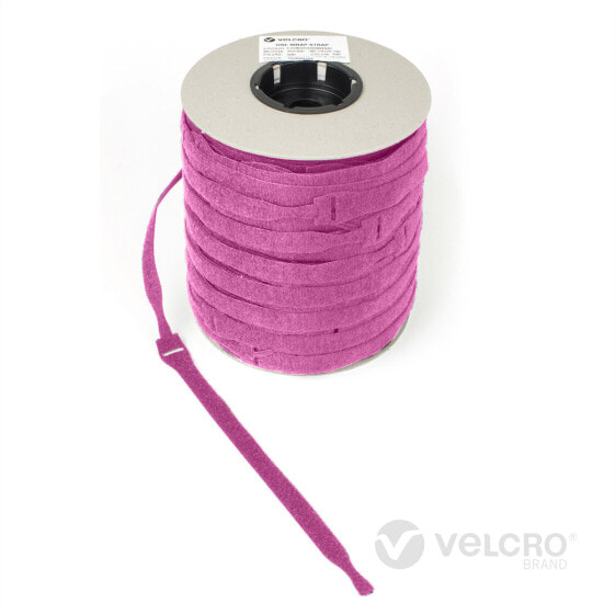VELCRO ONE-WRAP - Releasable cable tie - Polypropylene (PP) - Velcro - Pink - 200 mm - 13 mm - 750 pc(s)