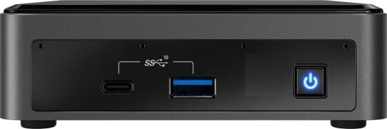 Intel NUC Barebone BXNUC10I7FNKN2 EUCord, Black