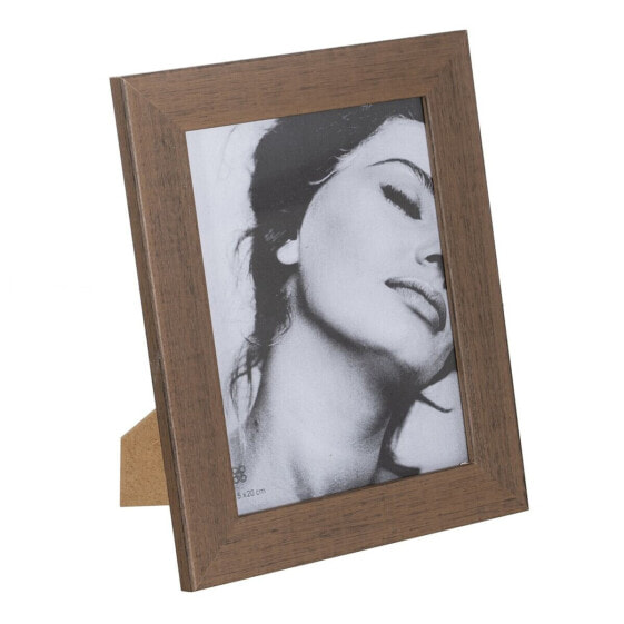 Фоторамка коричневая деревянная стеклянная 20 x 1 x 25 см BB Home Photo frame Brown Wood Crystal 20 x 1 x 25 cm