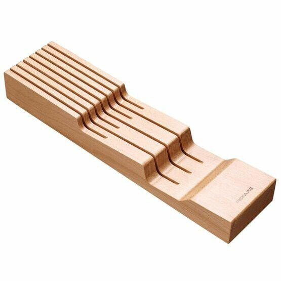 Fiskars деревянный блок для ножей для ящиков