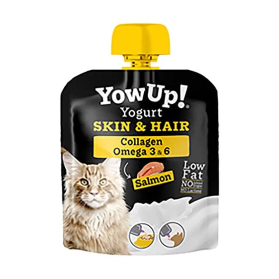 YOWUP Skin&Hair 85gr yogur cat snack 10 units