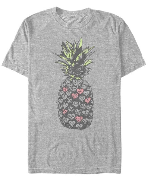 Men's Heart Fruit Short Sleeve Crew T-shirt