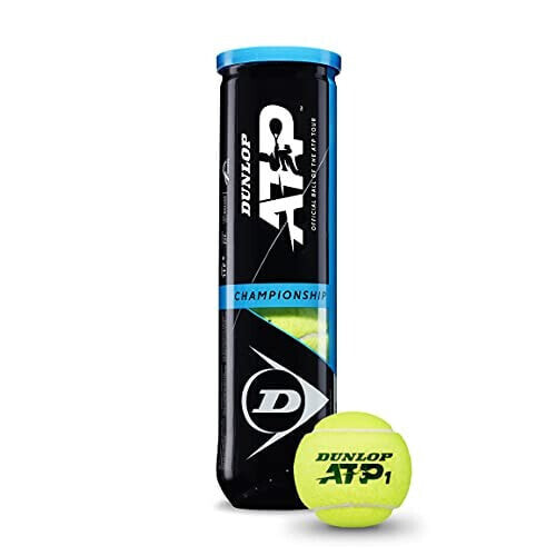 DUNLOP ATP Championship Tennis Balls Tube Of 4