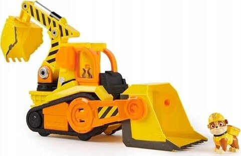 Spin Master Spin Master Rubble & Crew - Large Bulldozer Construction Vehicle, Toy Vehicle (with Light and Sound Effects and Rubble Figure)